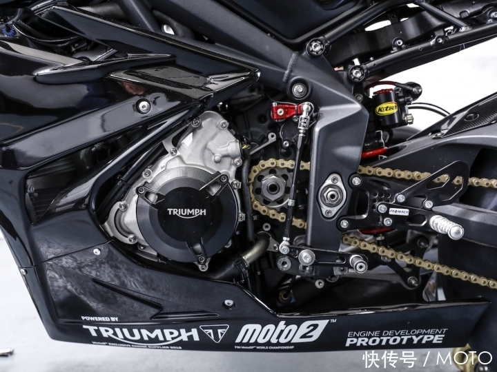 MotoGP2019引入凯旋三缸引擎Moto2赛车引擎