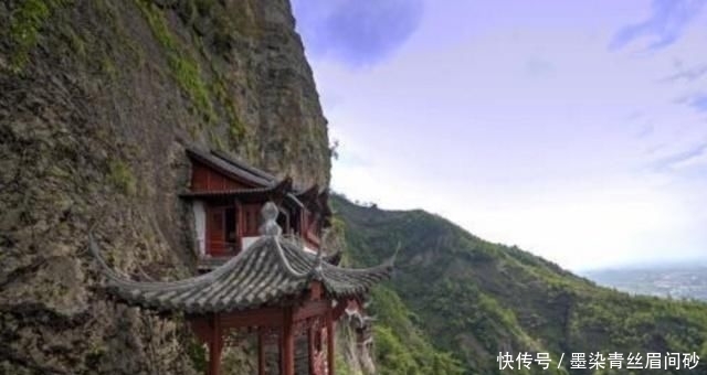 浙江最冷门景点,其中有一半悬空成为悬空寺,你