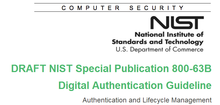 美国标准实验室（NIST）：向短信身份认证说再见