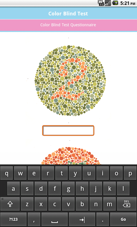 color blind test