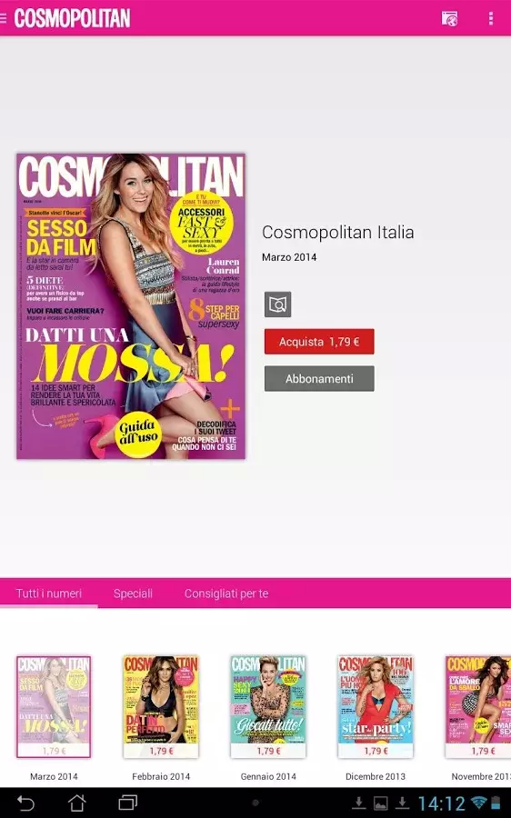 Cosmopolitan Italia截图1