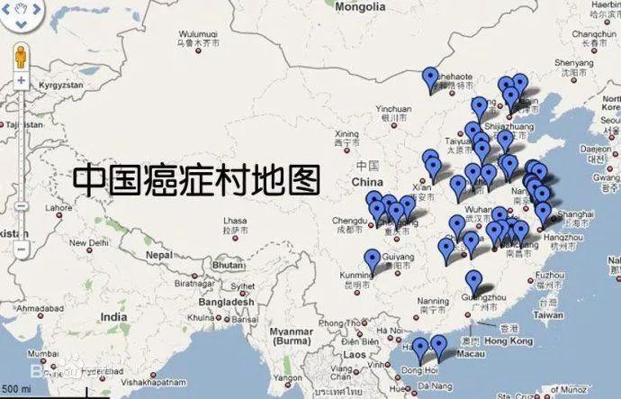 2018最新中国癌症地图 这里是癌症高发地区
