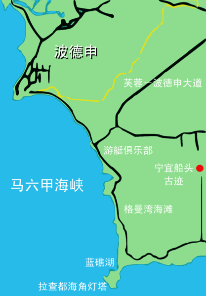 波德申地图