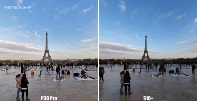 法国小伙用华为P30pro和三星S10+对比拍照,到
