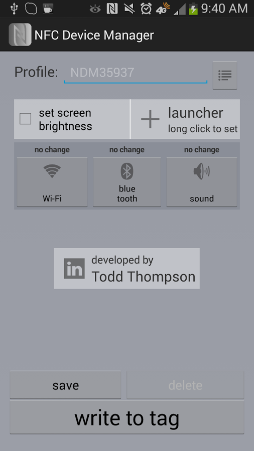 NFC Device Manager截图1