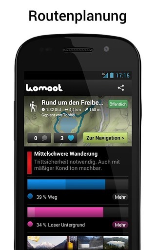 komoot - Fahrrad & Wander-Navi截图7