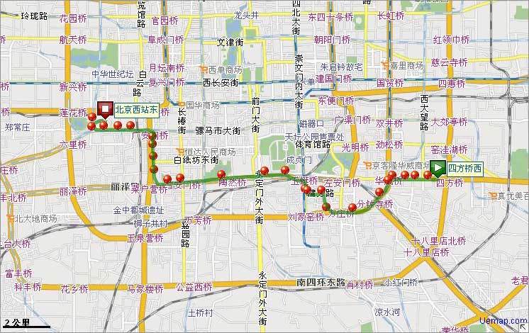 运营时间 票制 运营公司 停靠车站 运营里程 进入词条 北京公交53路