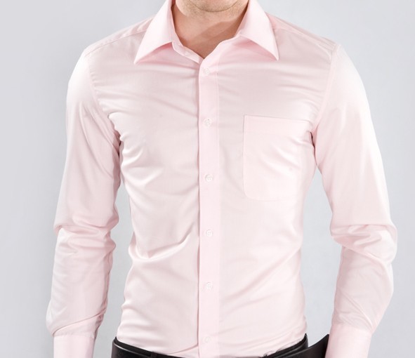 浅粉色的和紫罗兰颜色的衬衣配什么领带好看?