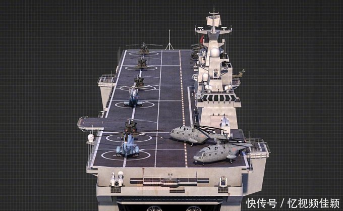 吨位不逊航母,中国075两栖舰实力曝光,能抵得