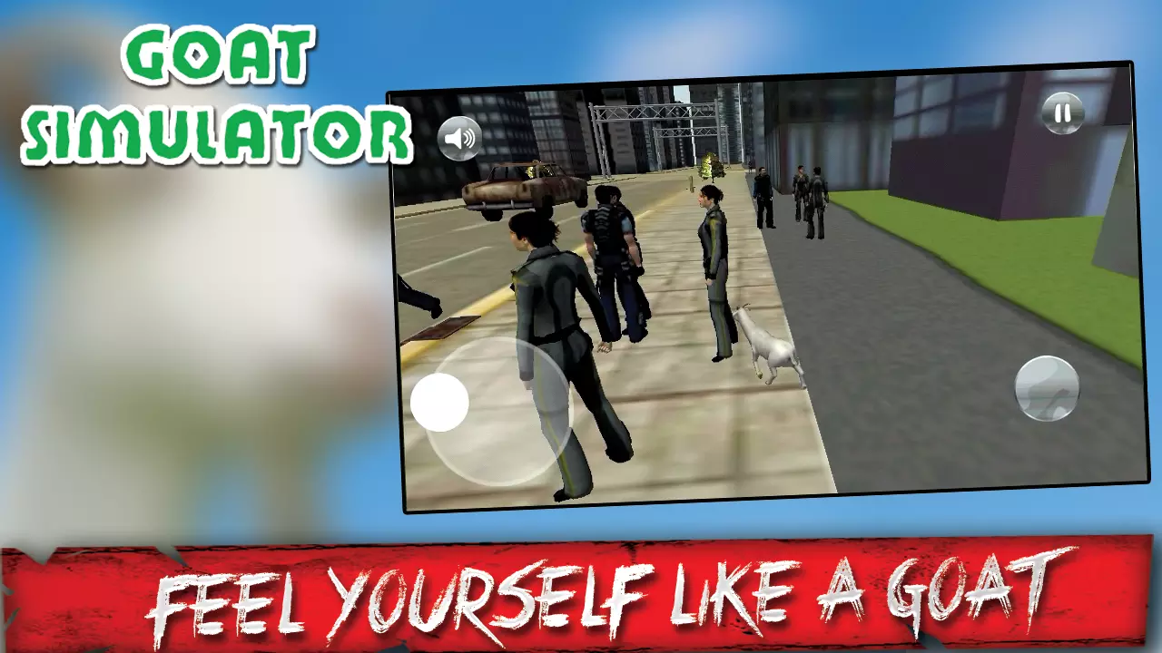 Goat City Simulator 3D截图9