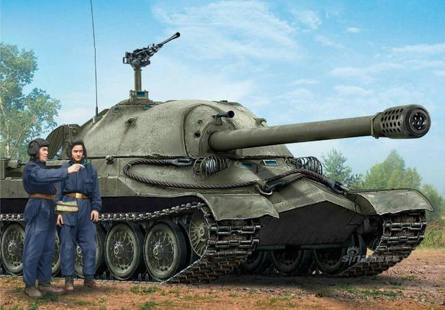 俄罗斯画家绘世界各国著名坦克 中国99a十分威武