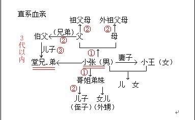 什么叫"三代血亲"?