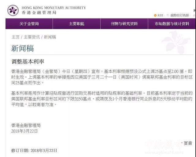 2018年3月22央行调整货币市场利率实行\"软加息\"
