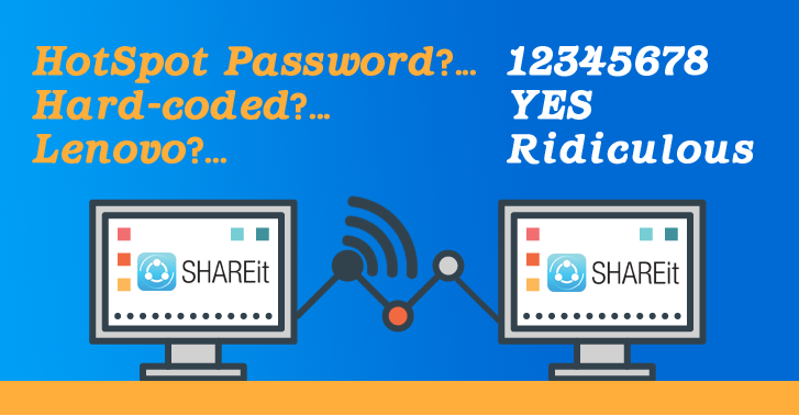 联想使用“12345678”作为SHAREit硬编码密码保护你的安全