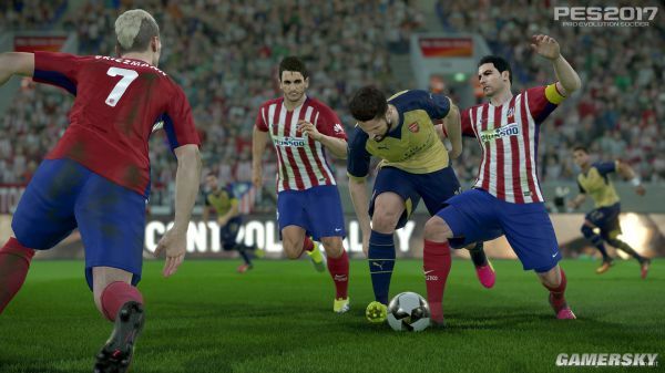 《实况足球2017(PES2017)》442阵型打法与站