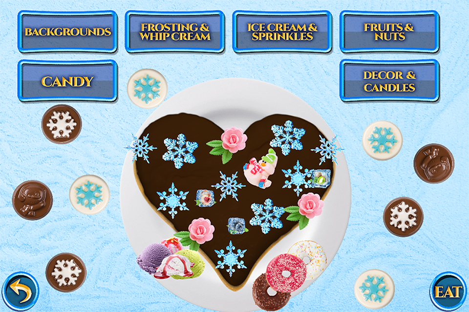 Winter Cake Maker Dessert Game截图11