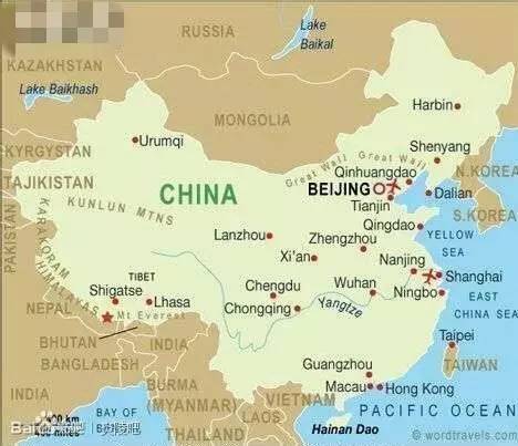 印度地图中文版，印度地图中文版全图 第4张