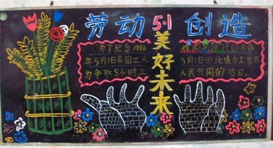 劳动相当于一种责任意识,只要生存在这种环境里,就应该意识到这种责任存在,出国留学网小编整理了小学五一黑板报设计仅供参考,希望能帮助到大家! 小学五一黑板报设计 图一 图二 图三 图四 小学五一黑板报设计扩展阅读 新中国成立以后,中央人民政府政务院于1949年12月将5月1日定为法定的劳动节,全国放假一天。