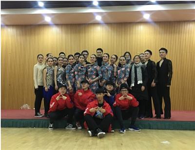 郑州轻工业学院在省第二届学生体育舞蹈锦标赛