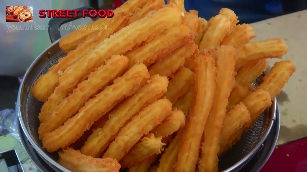 西班牙街头美食,魔法棒油炸甜点