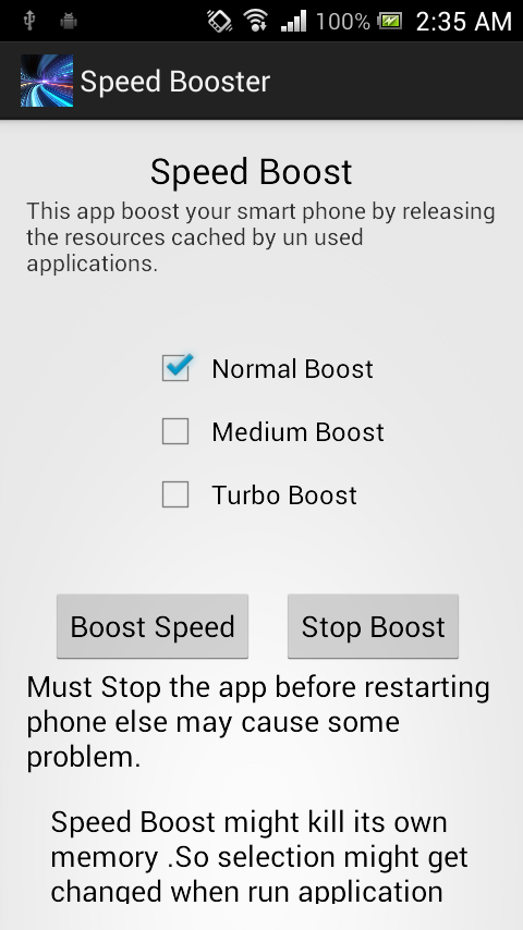 Speed Booster截图2