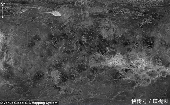 金星上的建筑物?UFO猎人称照片显示“巨大的城市和人工构筑物”