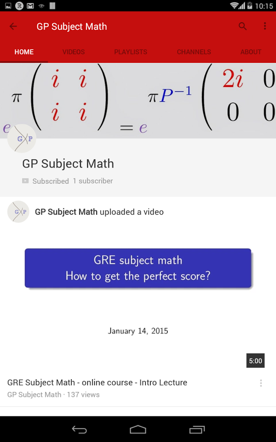 GRE Subject Math Course截图3