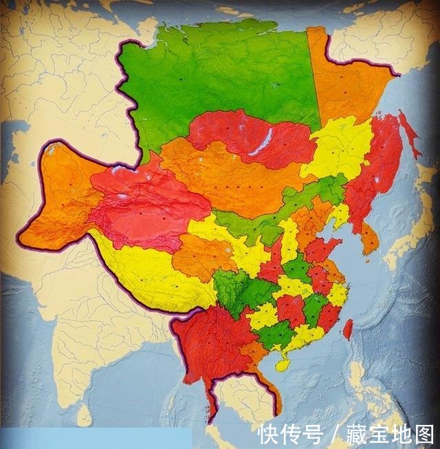 中国各朝代疆域叠加的总面积有多少?至少有1