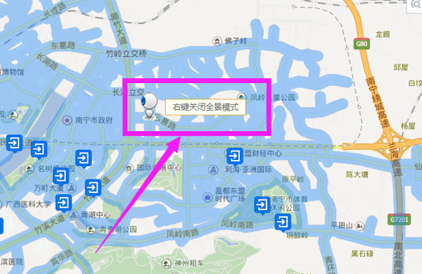 怎么关闭百度地图全景功能_360问答