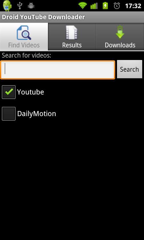 Droid YouTube Downloader截图1