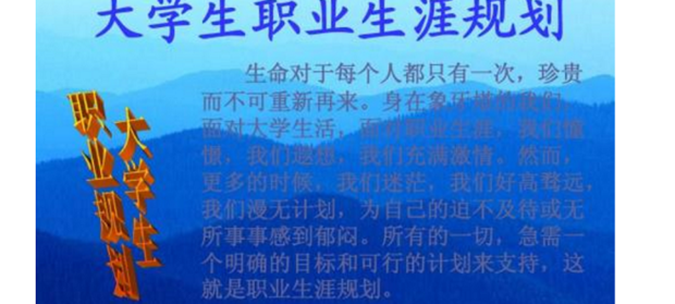 大学生职业生涯规划书基本格式及范文