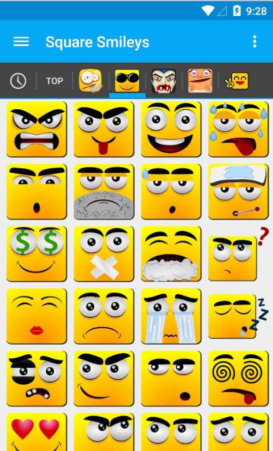 Square Smileys: squared emoji截图7