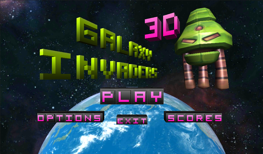 Galaxy Invaders 3D截图1