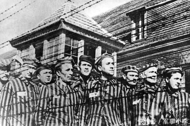 希特勒建立的纳粹德国集中营旧照,被关犹太人