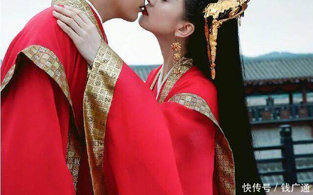 古装红衣女子半身照,只有一个是赵丽颖,找出