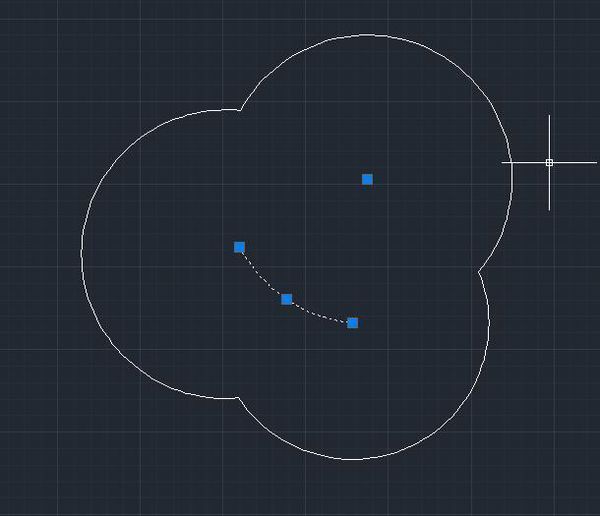 cad特性圆相交去掉其中的相交部分_360问cad2010的三个在哪里图片