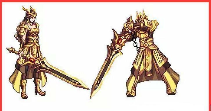 DNF:黄金大剑武器装扮来袭,年套特殊装扮被吊