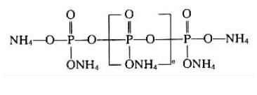基本概念 聚磷酸铵,简称app系无分支的长链聚合物,分子结构通式为(nh4
