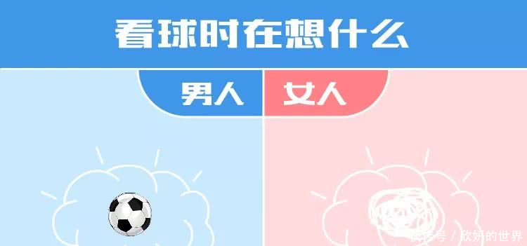 世界杯来了,男女看球的差别竟然这么大!没错,是