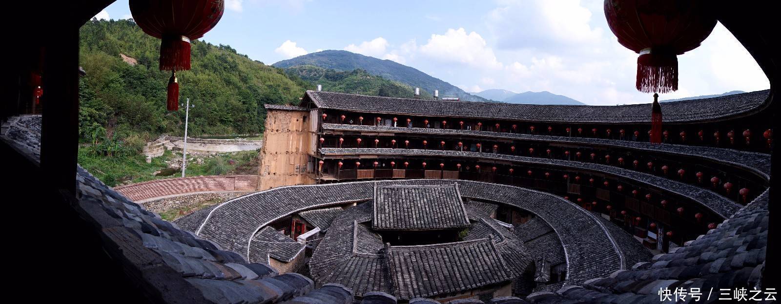 中国古建筑的一朵奇葩，福建永定土楼，神奇的山区民居冬暖夏凉