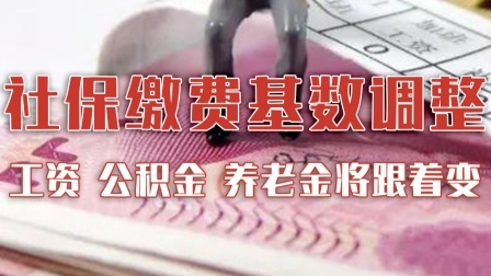 社保缴费基数大调整！工资、公积金、养老金都将跟着变！