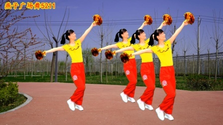 燕子广场舞《祖国你好》祝大家2021年心想事成