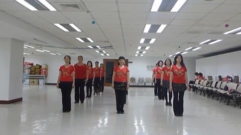 广场舞 《涛声依旧》跳演版