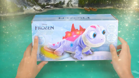 拆箱冰雪奇缘火灵小蜥蜴