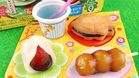 玩具益趣园 日本食玩之鲷鱼烧套餐