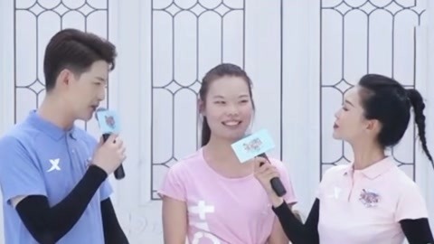 男生女生向前冲 第十一季 闯关女孩现场搞笑相亲 马甲线女孩落败最后一步