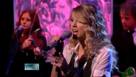 Taylor Swift Love Story 2008 Ellen Show 现场版 08/11/11-Taylor Swift (泰勒·斯威夫特)