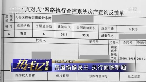 热线12 《热线12》 20190526 破解“执行难”