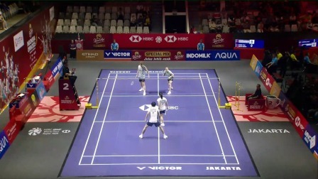 【全场回放】鲁塔纳帕克/杰尼查0-2吉凯尔/德尔吕 印尼公开赛 混双16强赛