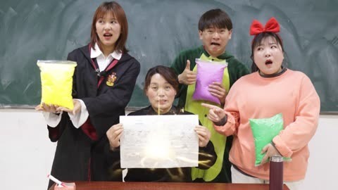 美女家务事 老师不小心把试卷撕烂了，魔仙小晴用“修复粘土”，能恢复原样吗